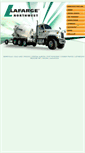 Mobile Screenshot of lafarge-northwest.com